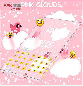 pink clouds go keyboard