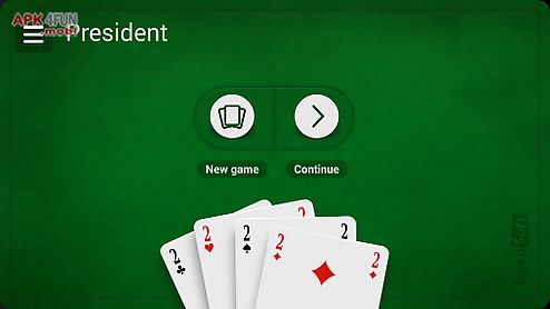 president - card game - free