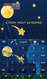 go keyboard starry night theme