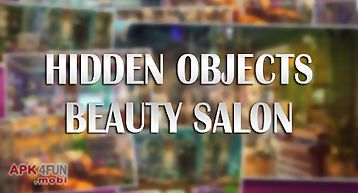 Hidden objects: beauty salon
