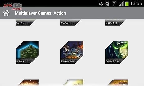 multiplayer games: action