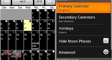 Alternate calendar