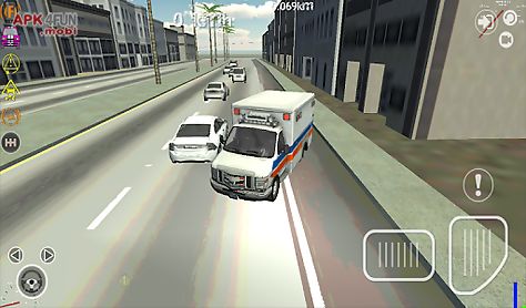ambulance driving simulator 3d