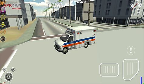 ambulance driving simulator 3d