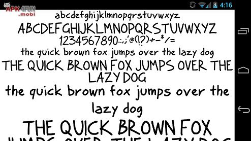 fonts for flipfont 50 clean