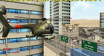 Helicopter rescue pilot 3d