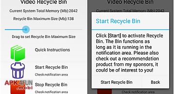 Video recycle bin