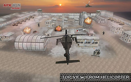 helicopter commando air strike