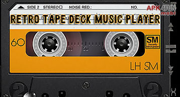 Retro tape deck music player