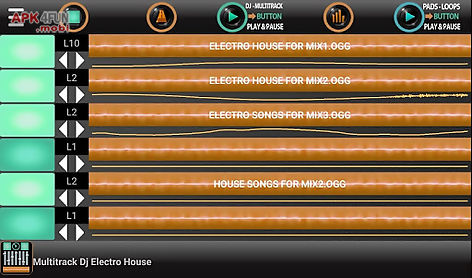 multitrack dj electro house