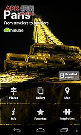 paris city map guide travel