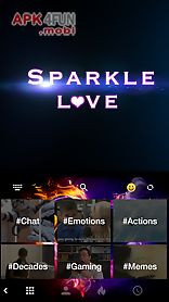 sparkle love emoji ikeyboard💖