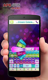 dream colors go keyboard theme