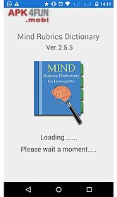 mind rubrics dictionary