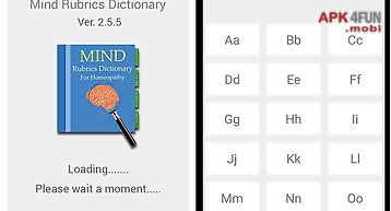 Mind rubrics dictionary
