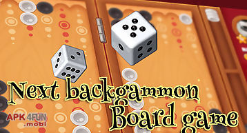 Next backgammon: board game