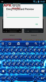 shading blue emoji keyboard