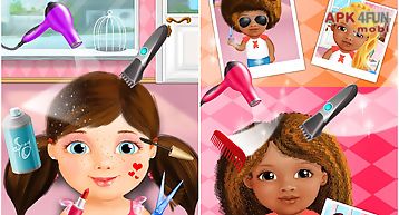 Sweet baby girl beauty salon