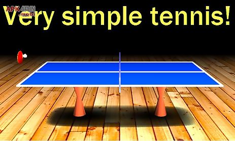 simple table tennis: 2d gameplay