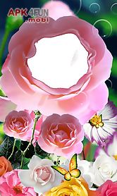 3d flower photo frames
