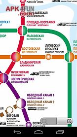 saint petersburg subway map
