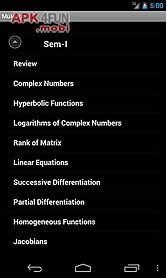 engineering math formulas