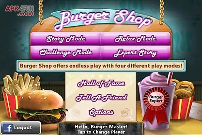 burger shop free