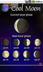cool moon - lunar calendar