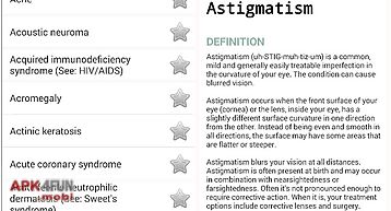 Diseases dictionary (free)