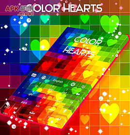 color hearts keyboard