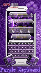 purple color keyboard designs
