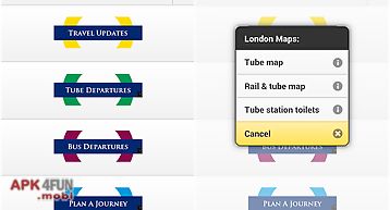 London transport planner