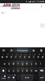 portuguese lang - go keyboard