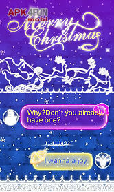 go sms merry christmas theme