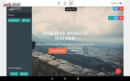 mobirise website builder