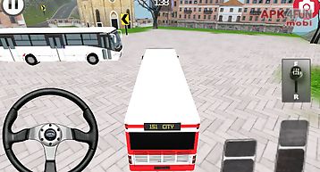 Bus speed driving 3d