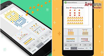 Touchpal emoji&color smiley