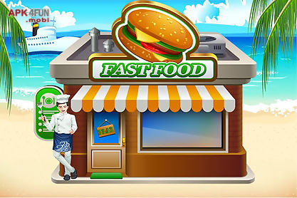fastfood salon game for kids
