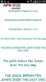 color fonts for flipfont #6