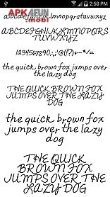 fonts for flipfont #18