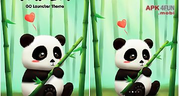 Panda go launcher theme