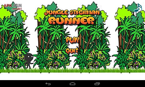 jungle stickman runner