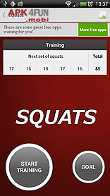 squats - fitness trainer