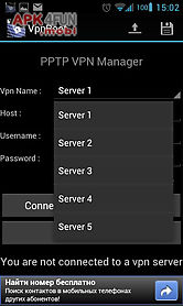 vpnroot - pptp - manager