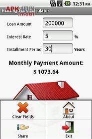 housing loan calculator