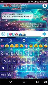 star galaxy emoji keybaord