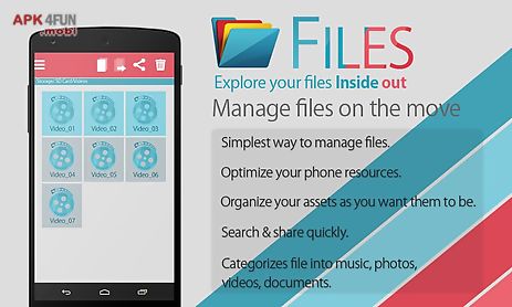 files - file explorer and manager