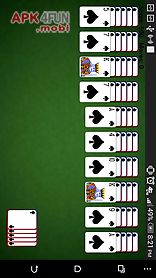 spider solitaire card game 