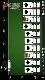 spider solitaire card game 