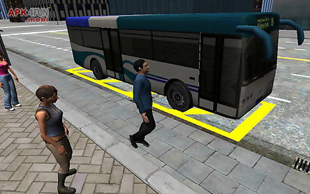 3d city driving - bus parking